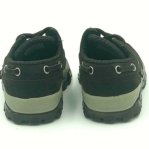 Weebok Reebok Baby Toddler Brown Nubuck Lace Up Lo - Picture 3 of 7